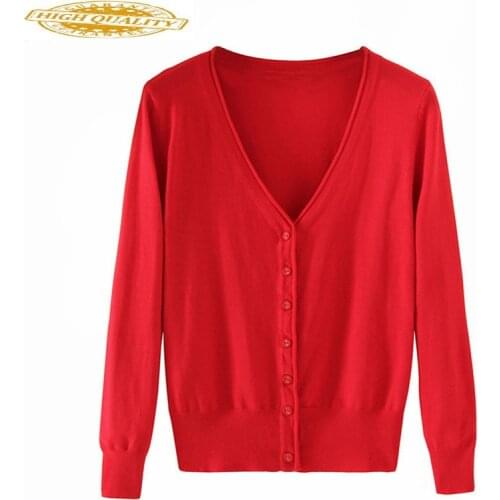 Womens Cardigan Knitted Sweater Long Sleeve Crochet Female Cardigan With Buttons Short Sweater Women Cardigans WXF246