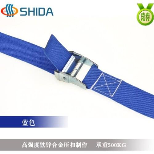 3pcs 3.8cm*1m-2m Colorful Ratchet Tie Down Belt Luggage Bag Lashing PP Webbing Strap With Metal Buckle,Fixed Cargo Retractor