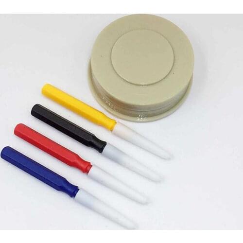 4pcs Lubricant Precision Oil Pin Pen Needle Lubricator Used to clean small parts of the watch Watch Clock Repair Tool