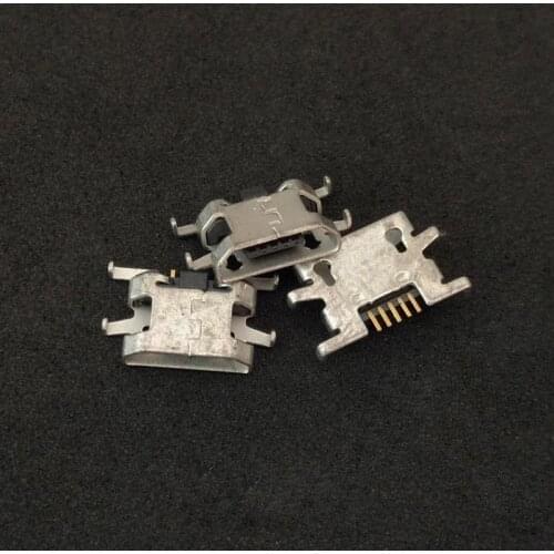 50pcs/lot Micro USB Jack Charging Port Female Connector Socket For Sony Xperia M C1904 C1905 C2004 C2005 / For Doogee x5 pro