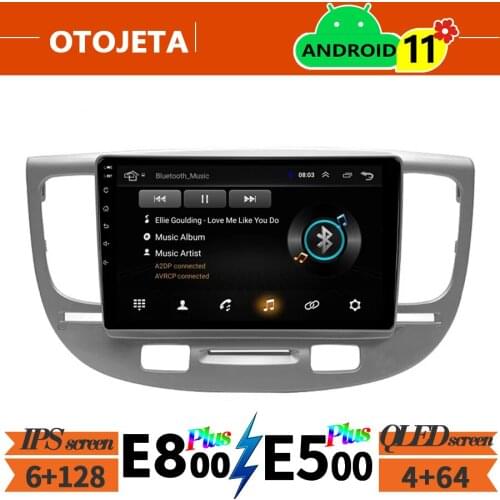 For KIA PICANTO 2007 Android 11 Car Radio Multimedia Video Player Navigation GPS 6GB Ram 128GB Rom Autoradio Stereo HU