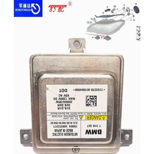 Headlight control unit W003T23171/63117237647 For BMW 520/523i/535i/M5/Z4/740Li/750Li Headlight ballast/Xenon headlight contro