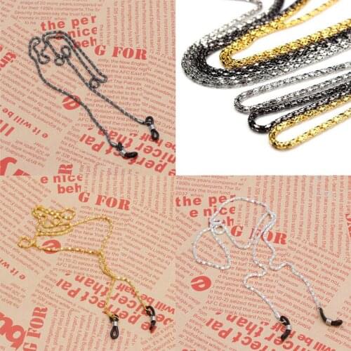 Reading Glasses Spectacles Glasses Sunglasses Holder Neck Cord Metal Strap Chain 2XPC