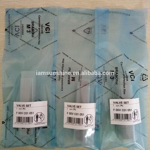 F00VC01051 Made in china fuel injector 0445110182, 0445110190 injector valve set F00VC01051