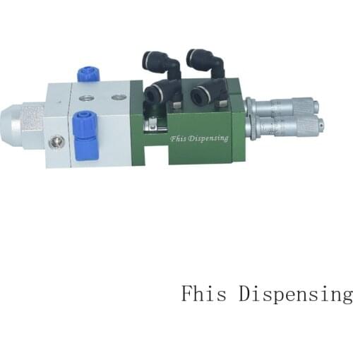 FHIS New AB Dispensing Fuselage Piston with Micrometer Trim Out of the Amount of Two-Component Glue Filling Valve