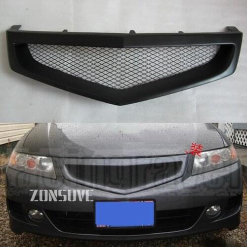 Body Kit Front Bumper Cover Accessories Carbon Fibre Racing Grille Use For Honda Accord CL9 Euro R Acura TSX 2006--2009 Year