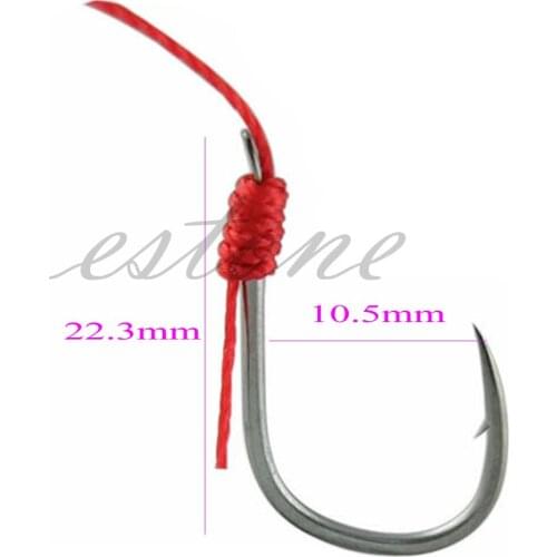 Useful Fishing Tackle Hook Box Sea Fishing Monster with Six Strong Fishing Hooks