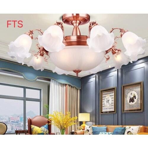 European style chandelier home simple modern dining room bedroom light simple European lamp living room lamp