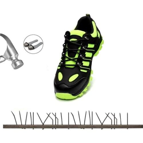 Men&Women Steel Toe Cap Safety Boots Breathable Lightweight Indestructible Construction Anti-puncture Work Shoes Casual Sneakers