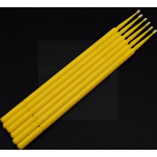 100PCS/Set Up Paint Micro Brush Tips Auto Mini Head Car Parts Mini Applicator Head Car Brush Spray Stick 1.0mm N6Y3