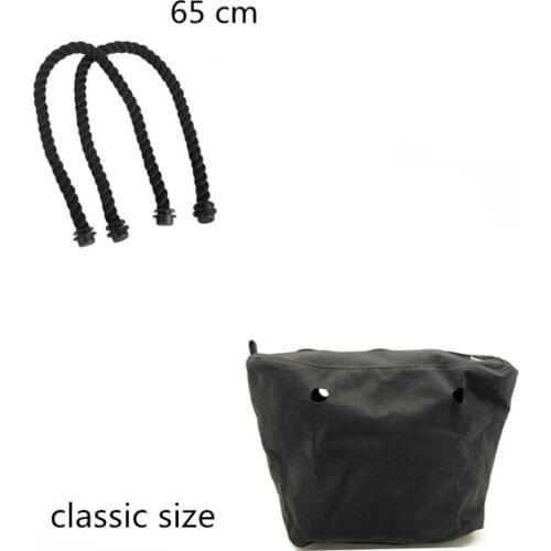 A new accessary set canvas bag for obag bag