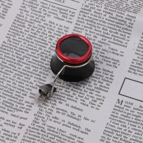 Clip-On Eye Glasses Loupe Jewelers Opti Magnifier Glasses Loupes Magnifying Lens for Watchmaker Jewelry Watch Repairing