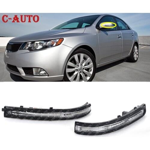 Car Left Right Side Rearview Mirror Turn light Flash Signal lamp For KIA FORTE 2011-2016 Cerato 2012 Rear view Mirror Blinks