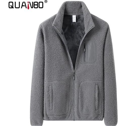 Мужские флисовые куртки QUANBO China At AliExpress