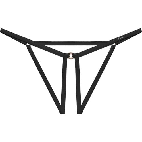 XS S M L XL XXL XXXL Size Black Red Color Harness Style Elastic Band Crotchless Sexy Lingerie Panties Briefs underwear For Women