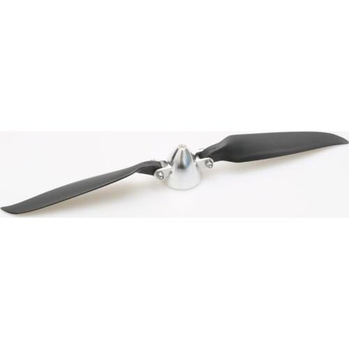 1PC 10x6 10x8 11x6 11x8 Folding Propeller with D30xH30mm Aluminum Alloy Paddle Spinner Cover for RC Fixed Wing Glider Drone