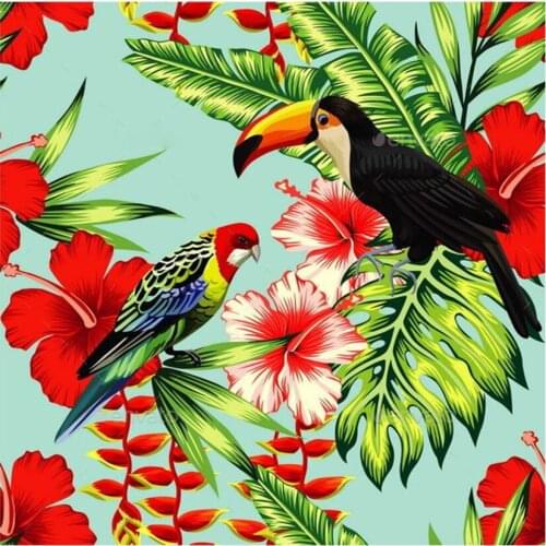 5D diamond mosaic painting Mural Toucan DIY diamond painting cross stitch full painting art mural painting