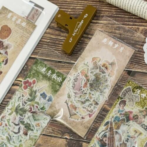 60pcs/lot Cute The Past Event DIY Decorative Scrapbooking Stickers Diary Album Sticker Label Stationery