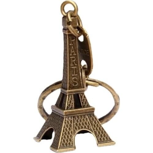 Eiffel Tower Tower Key Chain Key Souvenir Paris Travel Eiffel Tower Key Chain Key Chain Key Ring Decoration Key Chain