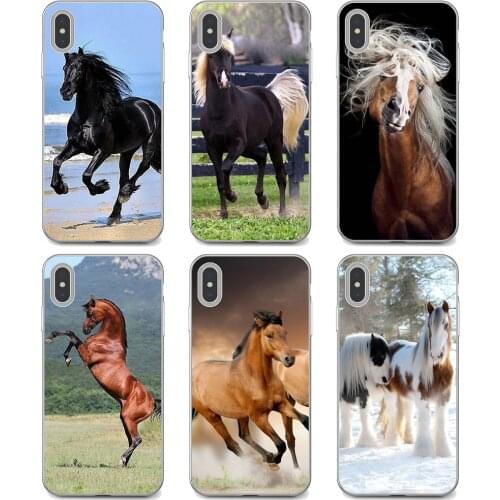Case Cover For Huawei Mate 20 30 40 7 8 9 10 Lite Pro P Smart 2018 2019 Plus G7 G8 black-Horse