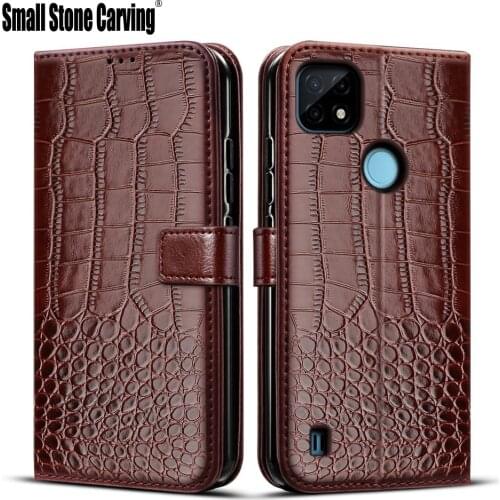 For Realme C21 Case Shockproof Soft silicone flip leather case For OPPO Realme C21 Phone Cases Realme C21 C 21 6.5" cover