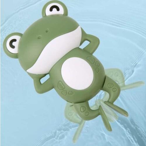 Baby Bath Toys For Kids Swimming Pool Water Game Animals Frog Wind-up Clockwork for Children Water Toys Baby Gifts