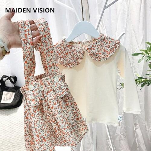 Infant Toddler Princess Dress Party Costumes Kids Floral cotton dress 2pcs/set Casual Outfits cute Baby dress for Girls clothes