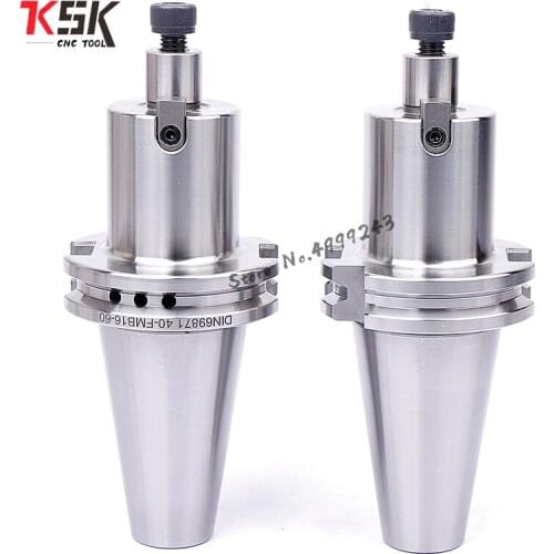 DIN69871 DIN69872 SK-FMB face mill holder SK40 FMB22 FMB27 FMB32 40-100mm FMB holder high performance flat end mill holder