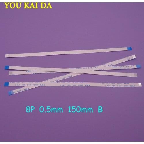 2pcs FFC FPC Flexible Cable for ASUS X550V X550C X550CC F550V X550 Touchpad flex cable Length 15cm 8 Pin 8P 0.5mm 150mm B