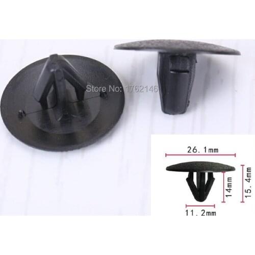 500PCS /LOT HOOD INSULATION RETAINER BONNET 1126-37010,8112637010,1000458 FOR KIA HYUNDA ACCENT Optima