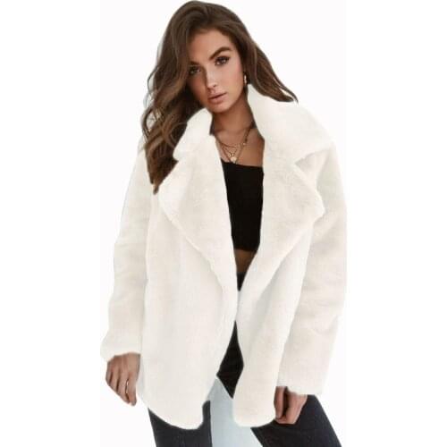 JCHENSJ Fur Coats With Collar
