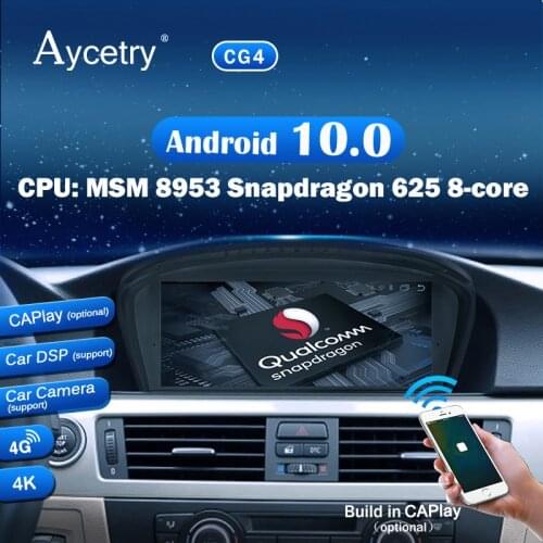 Android 10.0 64G IPS Radio for BMW 5 Series E60 E61 E63 E64 3 Series E90 E91 E92 M5 CCC CIC system GPS Navigation no DVD
