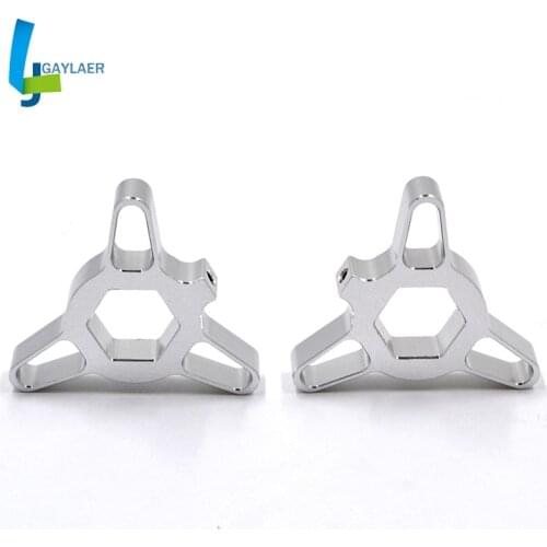 Pair Motorcycle 14mm CNC Racing Front Fork Preload Adjusters for Triumph Daytona 675 675R Street Triple 675
