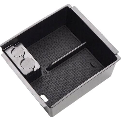 Armrest Box Storage for Isuzu D-MAX MU-X 2012 - 2019 DMAX MUX Tidying Box BLACK