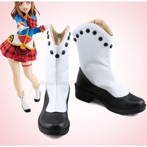 LoveLive!Sunshine!! Happy Party Train Aqours Kunikida Hanamaru Cosplay Shoes Boots lovelive Halloween Cosplay Costume Accessory