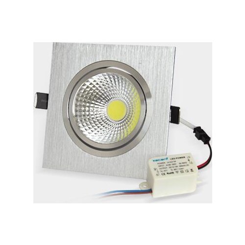 Dimmable LED Downlight 3w 5w 7w 110V 220V Square COB Led Ceiling Recessed Plafond Dimming LED Spot Light Indoor Light