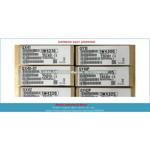 Q Series PLC QX40 QX40-S1 QX41 QX41-S1 QX42 QX80 QX81 QY40P QY41P QY42P QY80 Module New