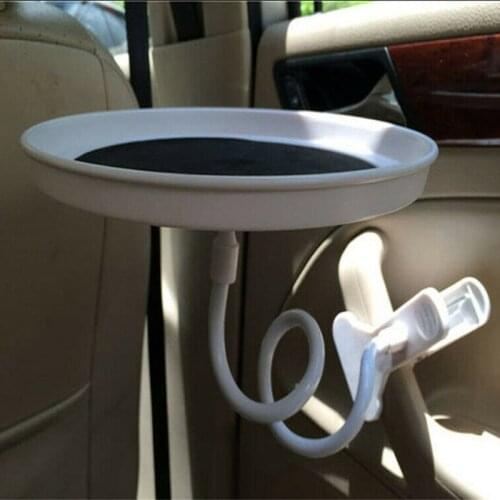 Adjustable Car Cup holder Coffee bottles Organizer Accessories Food Load Automobile Table For Citizens Fries