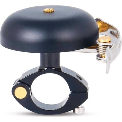 Folding bicycle bell MTB road bike horn for 22.2mm handlebar alarm high decibel copper bell
