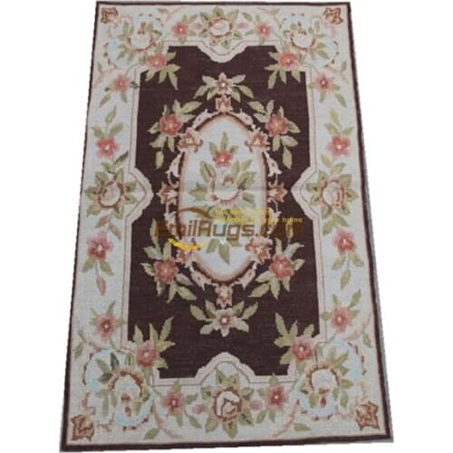 Carpet wool aubusson needlepoint rugs diy carpet carpets hand knotted wool rugs russian carpet