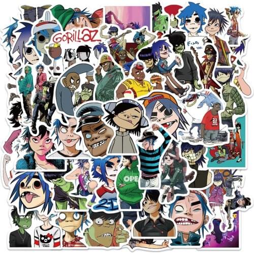 10/30/50/100Pcs Anime Graffiti Stickers for Laptop Skateboard Bike Helmet Luggage Motorcycle Waterproof Decal Toy