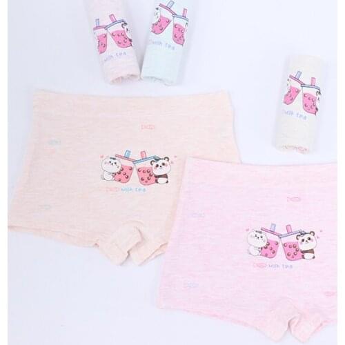 10Pcs/Lot Cotton Kids Underwear Cartoon Underpants Children Boxer Panties
