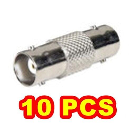 10pcs x BNC Female to BNC Female connector Adapter fo Video Cable cctv cameras