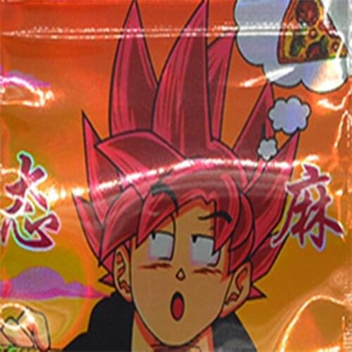 100 pcs 7x9 cm (2.76"x3.54") Zip Lock Pouches Aluminum Mylar Foil Food Bags Customized Printed Bags