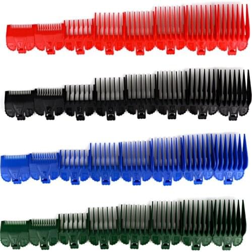 2/8Pcs Hair Clipper Cutting Guide Comb Guards Limit Comb Tools Kit 46x38mm Cutting Head for WAHL 1.5/3/4.5/6/10/13/19/25mm G0704