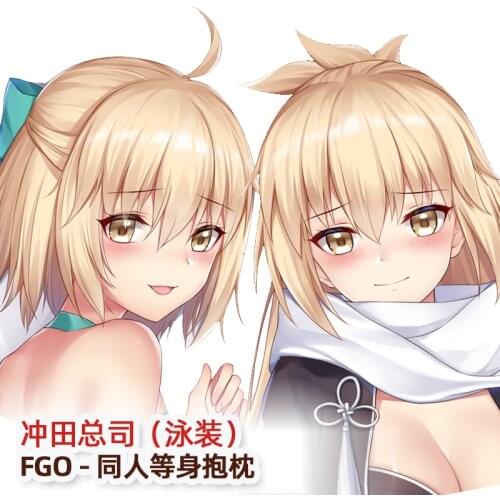 Anime Fate/Grand Order Okita Souji Sexy Swimsuit Dakimakura Hugging Body Pillow Case Cover Pillowcase Cushion Bedding Xmas New