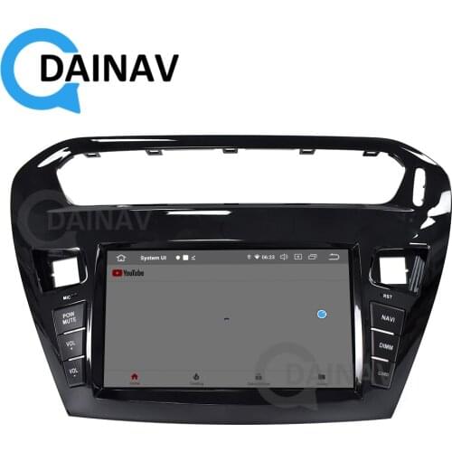 2DIN Android Car radio multimedia for peugeot 301 Citroen Elysee Radio 2013-2016 car stereo autoradio auto audio DVD player