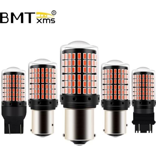 BMTxms Vehicle LED Canbus 1157 W21W P21W P21/5W PR21/5W BA15S BA15D BAZ15D BAW15D BAY15D 7443 W21/5W 3157 P27/5W Car Brake Light