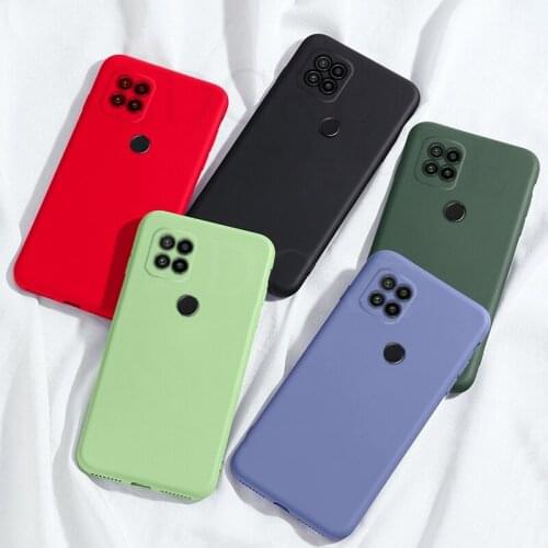 For Xiaomi Redmi 9C Case Redmi 9A Case Liquid Silicone Anti-slip Soft Cover For Redmi 9 Note 9 9 Pro Mi 10 Lite Mi Note 10 Lite