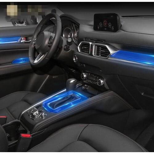 For Mazda CX-5 2017-2020 Car Interior Center console Transparent TPU Protective film Anti-scratch Repair film Accessories Refit